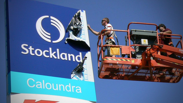 Computercut Signs Caloundra - Sunshine Coast Leaders in Fabrication and Sign Boards - Stockland Shopping Centre Sign